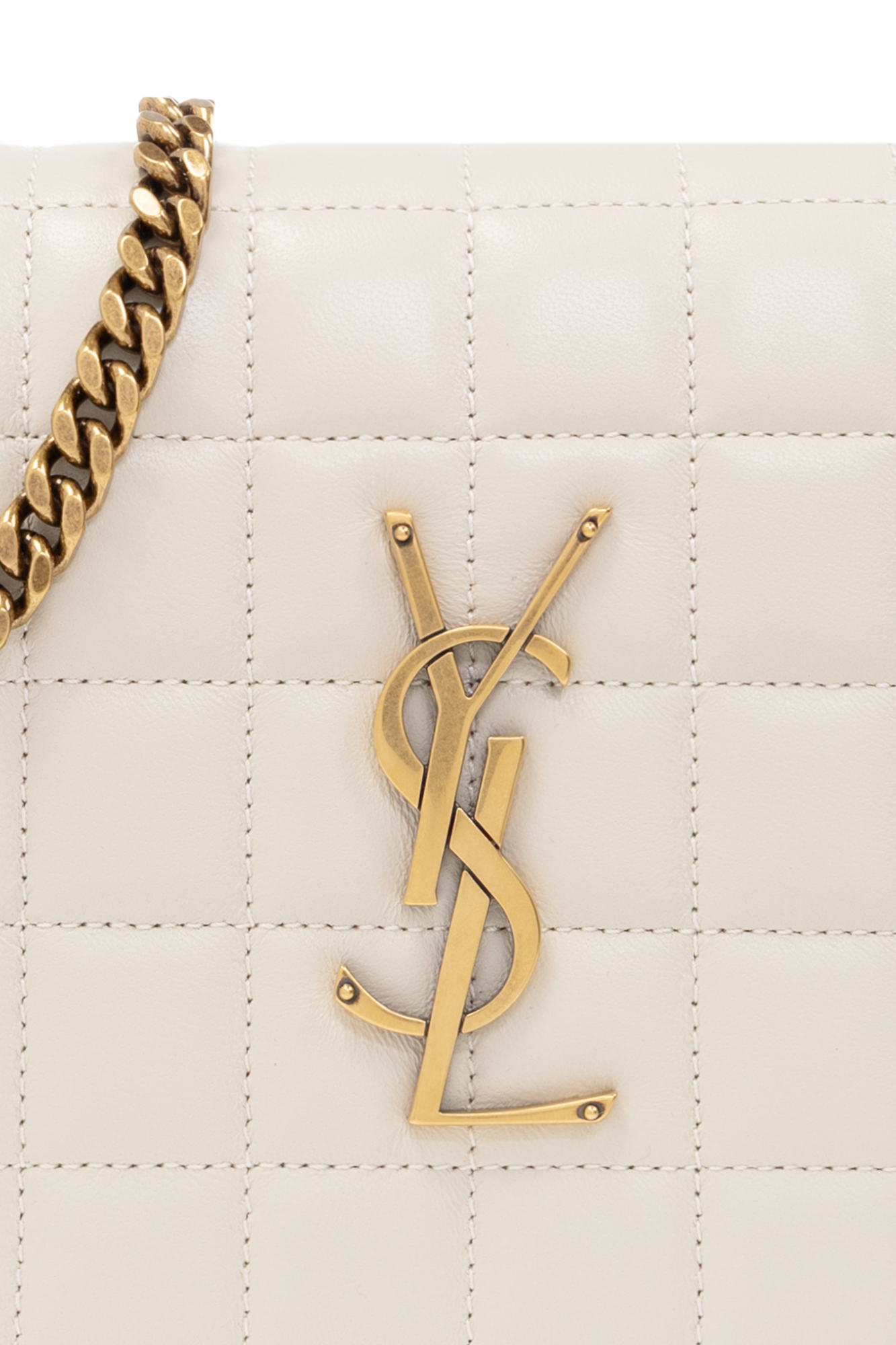Cream 'Cassandre' wallet Saint Laurent - Yves Saint Laurent